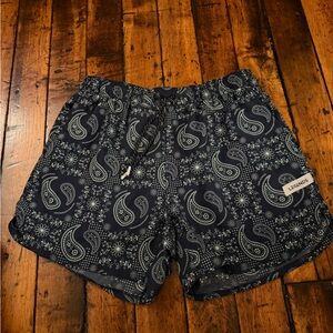 Legends Navy Paisley Men's Shorts